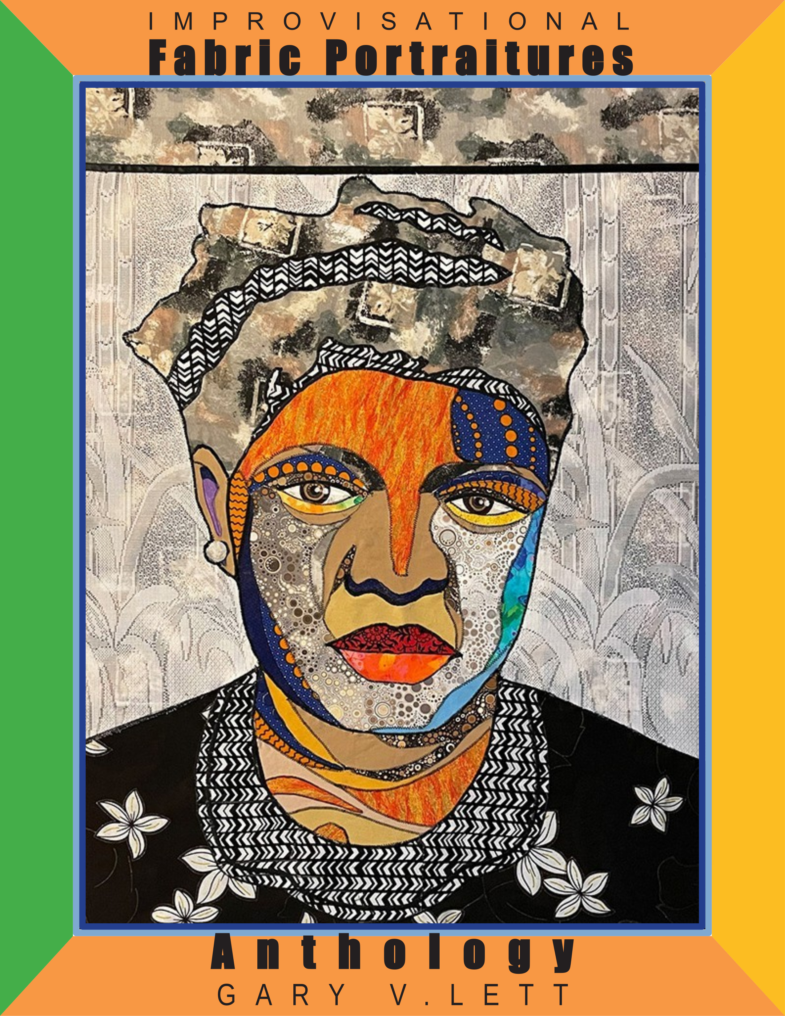 Talking Textiles Anthology book cover - Premium hardcover featuring textile art collection