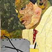 Untitled - Abstract textile art expression